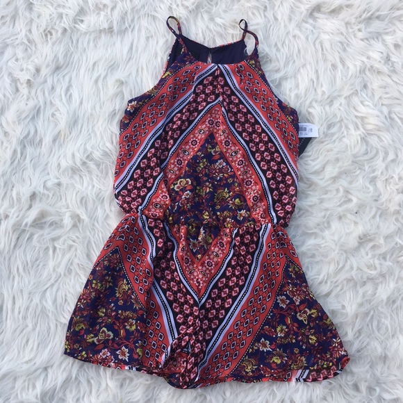 I.N. San Francisco Pants - NWT I.N. San Francisco Printed Romper